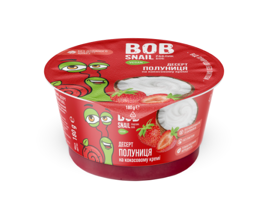 STRAWBERRY DESSERT based on coconut cream