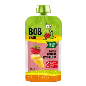 Smoothie banán a malina