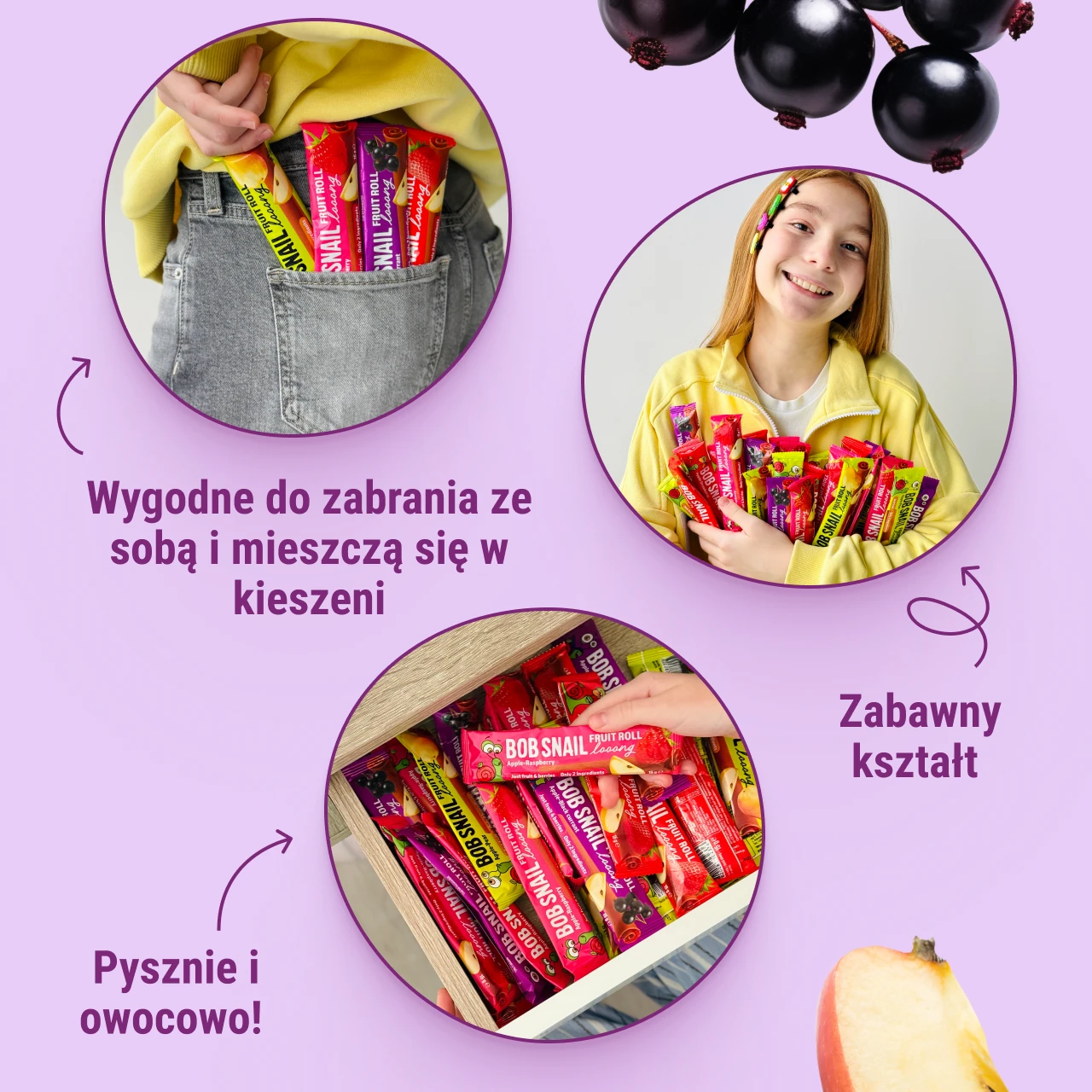 Roll Looong Apple-black currant 4