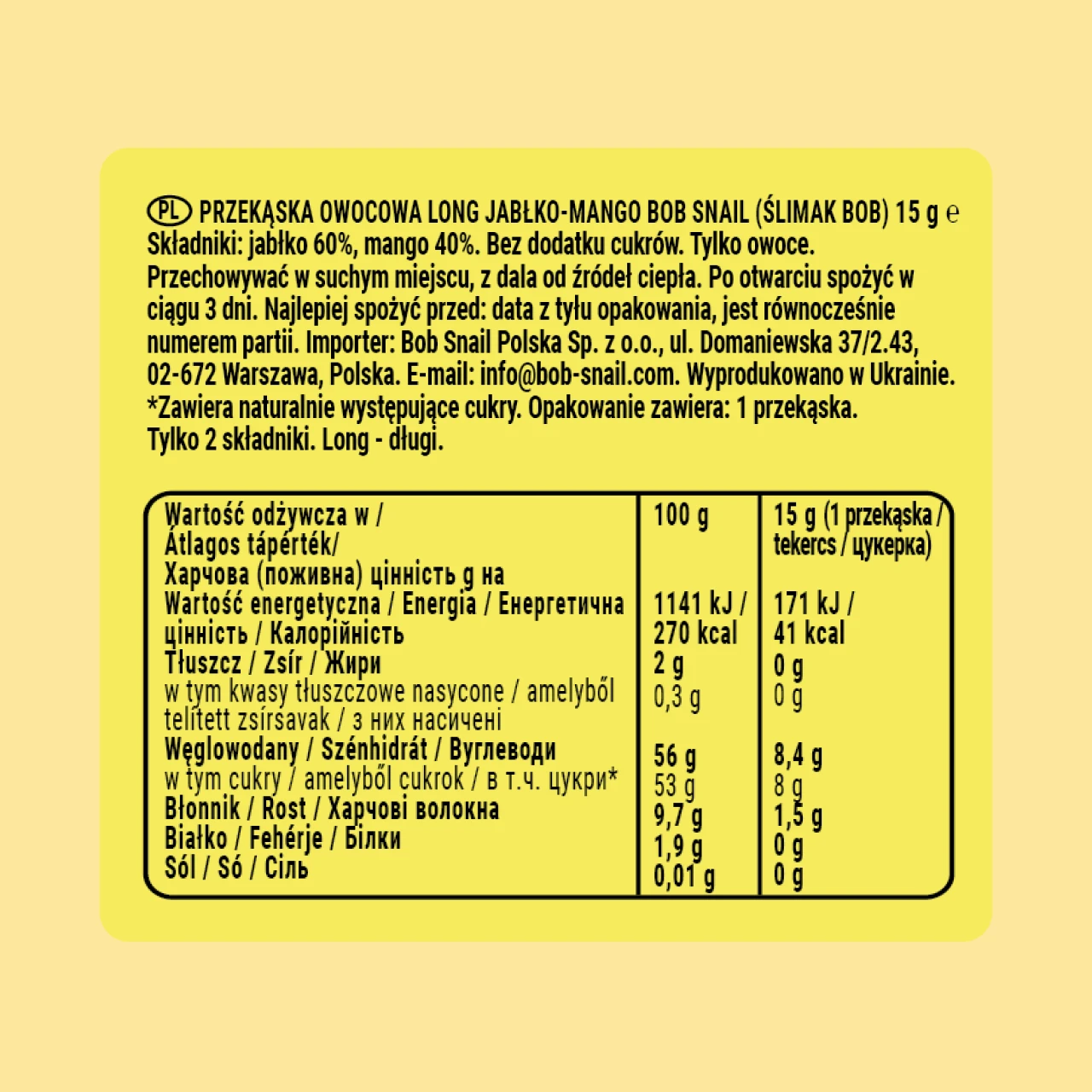 Roll Looong Apple-mango 6