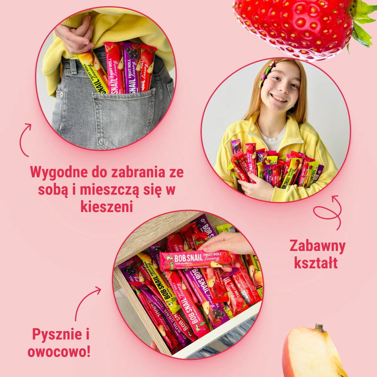 Roll Looong Apple-strawberry 4