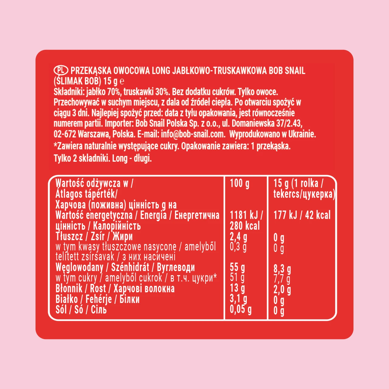 Roll Looong Apple-strawberry 6