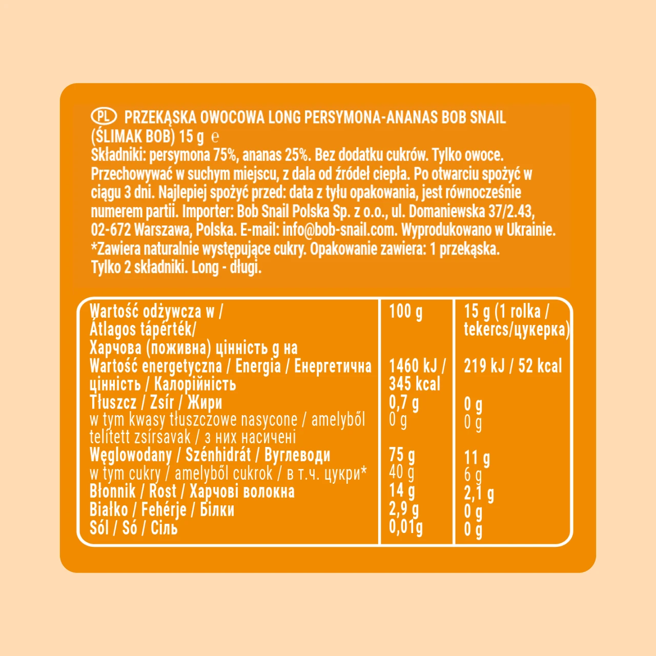 Roll Looong Persimmon-pineapple 1 6
