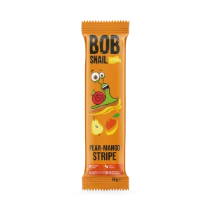 Fâșii din fructe: pere și mango 14g