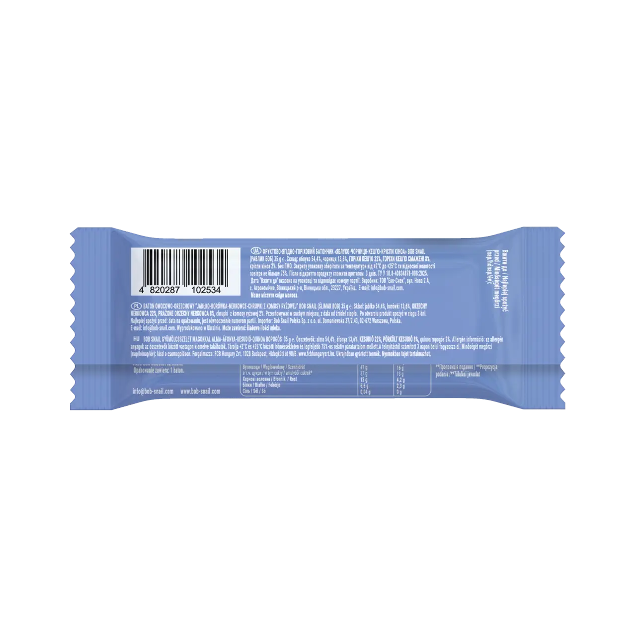 Fruit Bar blue 2