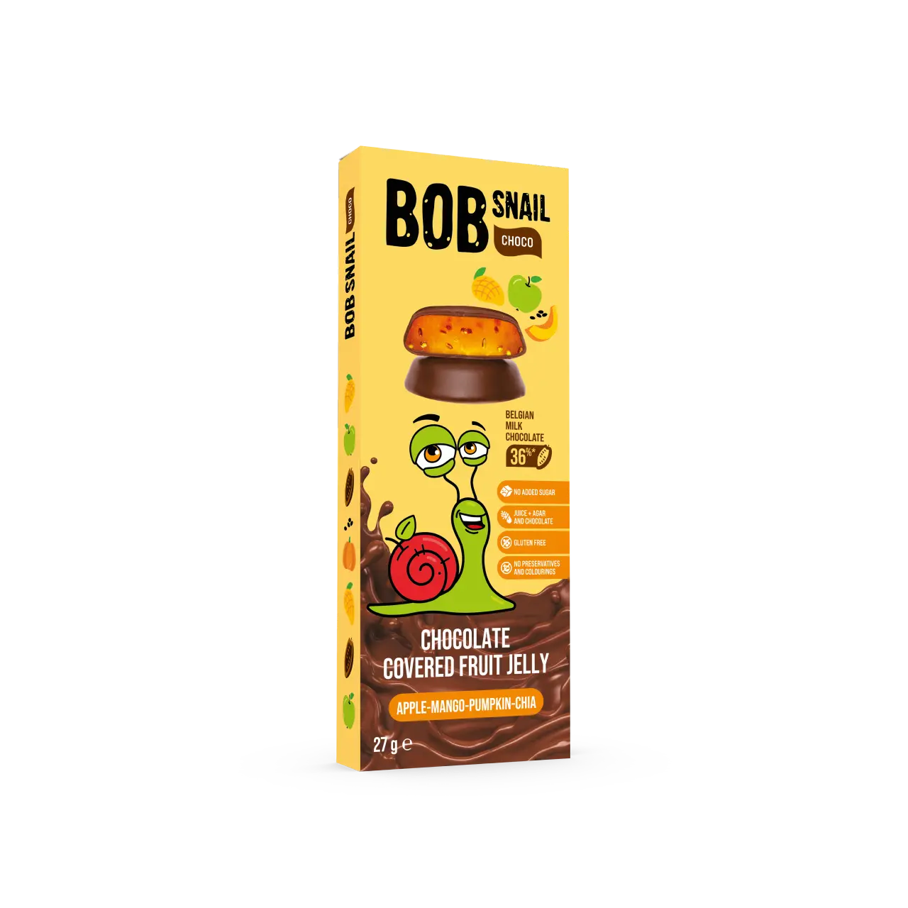 Фруктовий мармелад у шоколаді