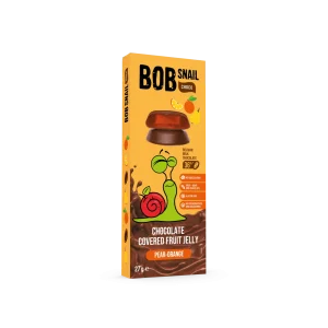 Фруктовий мармелад “Груша-Апельсин” в молочному шоколаді 27г