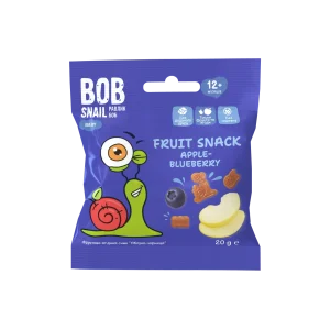 Фруктові снеки (Fruit Snack) з 12 місяців “Яблуко-Чорниця” 20г