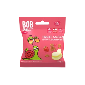 Фруктові снеки (Fruit Snack) з 12 місяців “Яблуко-Полуниця” 20г