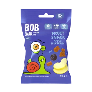 Фруктові снеки (Fruit Snack) з 12 місяців “Яблуко-Чорниця” 40г